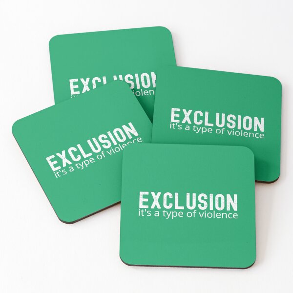 Item preview, EXCLUSION it's a type of violence designed and sold by Lowdown Designs.