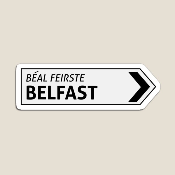 Item preview, Irish Belfast Sign Post designed and sold by Neadski.