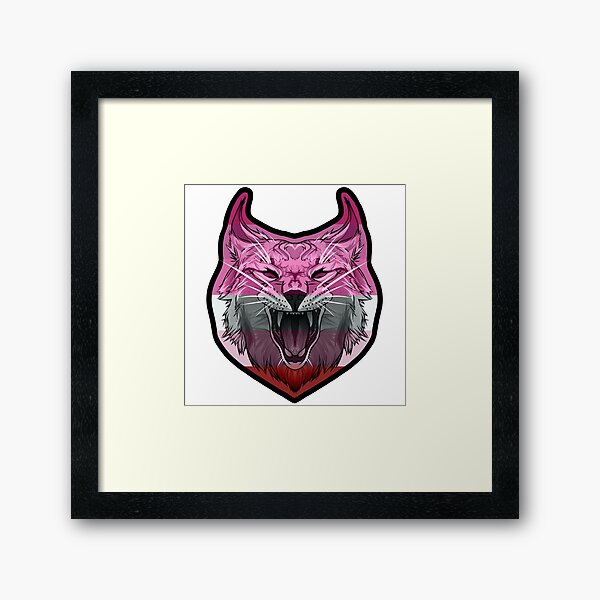Item preview, Caracal Pride (LipStick Lesbian) designed and sold by IllustrateLaw.