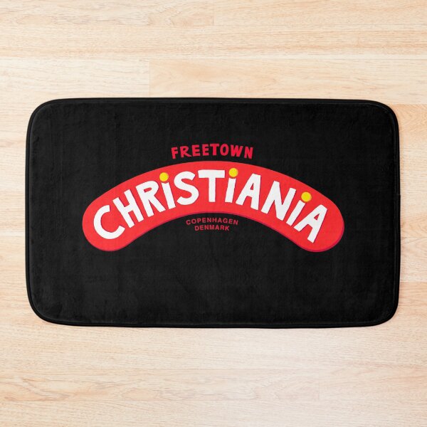 Item preview, BEVAR CHRISTIANIA Tshirt - Flag of Freetown Christiania Copenhagen Denmark - Awesome Christmas Gift Idea for Free Mind Stoner Boys Girls Women Men designed and sold by You Gift.