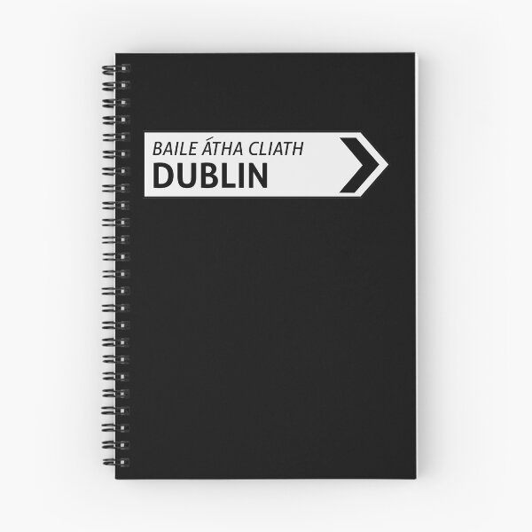 Aperçu de l'œuvre Panneau de signalisation irlandais de Dublin créée et vendue par Neadski.