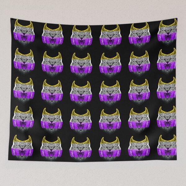 Item preview, Caracal Pride (Non-Binary) designed and sold by IllustrateLaw.