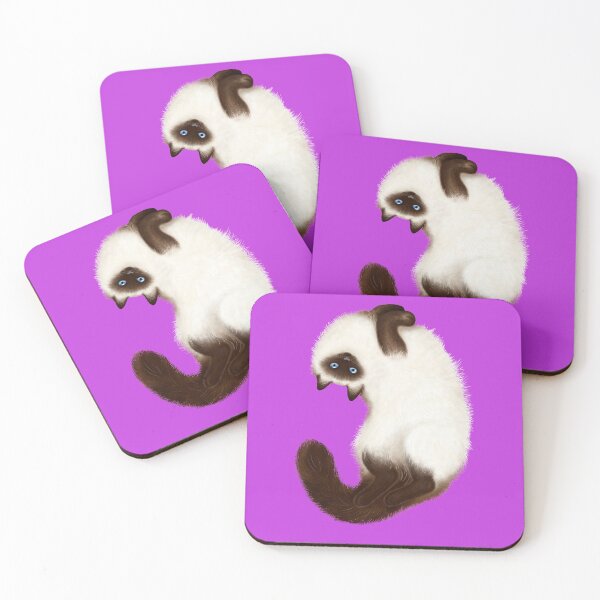 Item preview, Himalayan Cat (Purple Background) designed and sold by illucalliart.