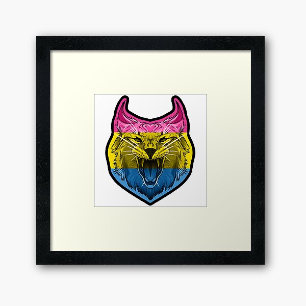 Item preview, Caracal Pride (Pansexual) designed and sold by IllustrateLaw.