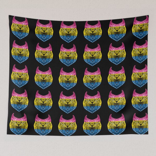 Item preview, Caracal Pride (Pansexual) designed and sold by IllustrateLaw.