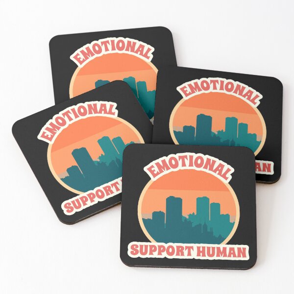 Item preview, Emotional Support Human - Motivational designed and sold by ChaseCoClothing.