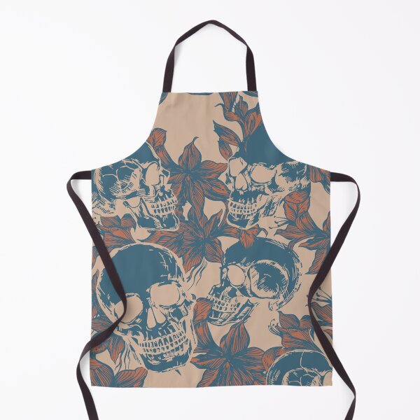 Item preview, Halloween Skull pattern designed and sold by RSDigitalPrintDesign.