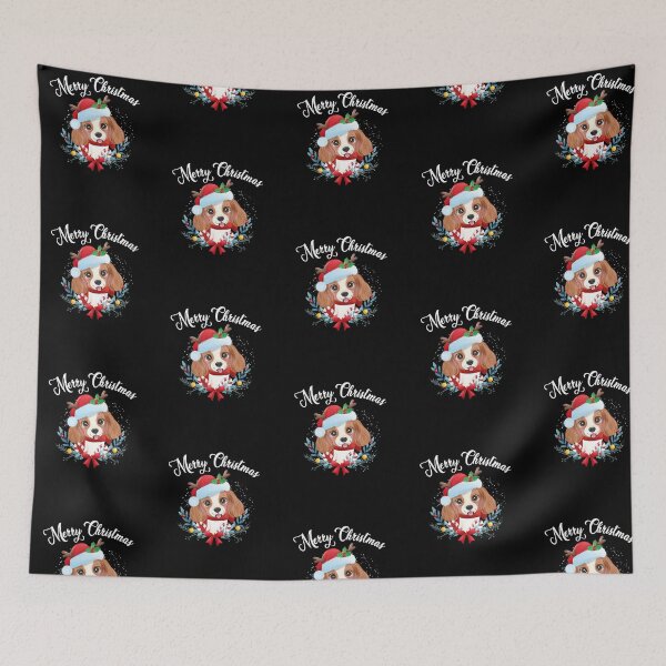Item preview, Cavalier King Charles Christmas designed and sold by ouchmypancreas.
