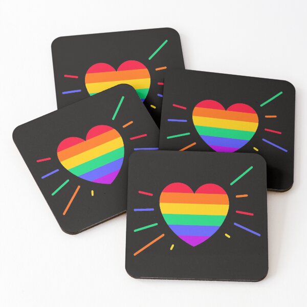 Item preview, little rainbow heart designed and sold by virilamissa.