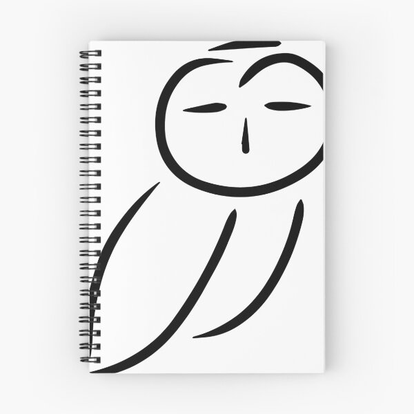 Item preview, Minimalist owl black designed and sold by melissemoreira.