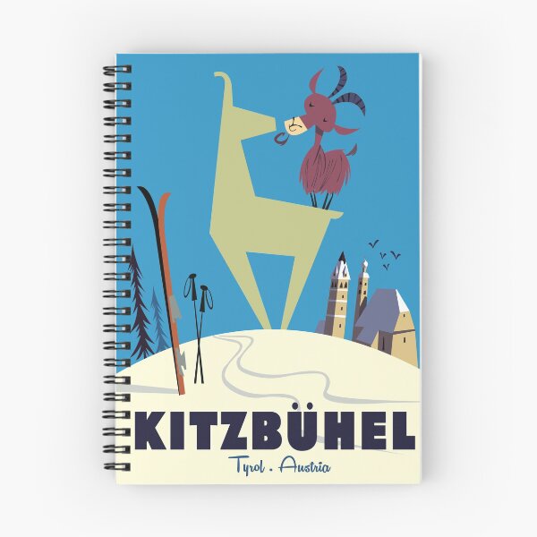 Item preview, Kitzbuhel ski poster designed and sold by Gary Godel.