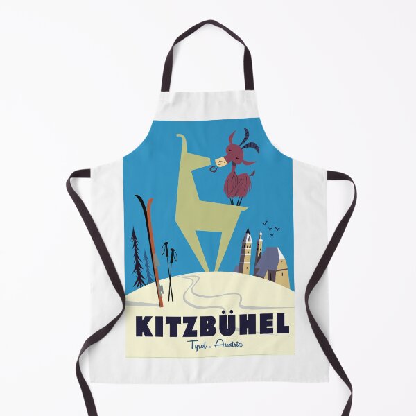 Item preview, Kitzbuhel ski poster designed and sold by GAGodel.