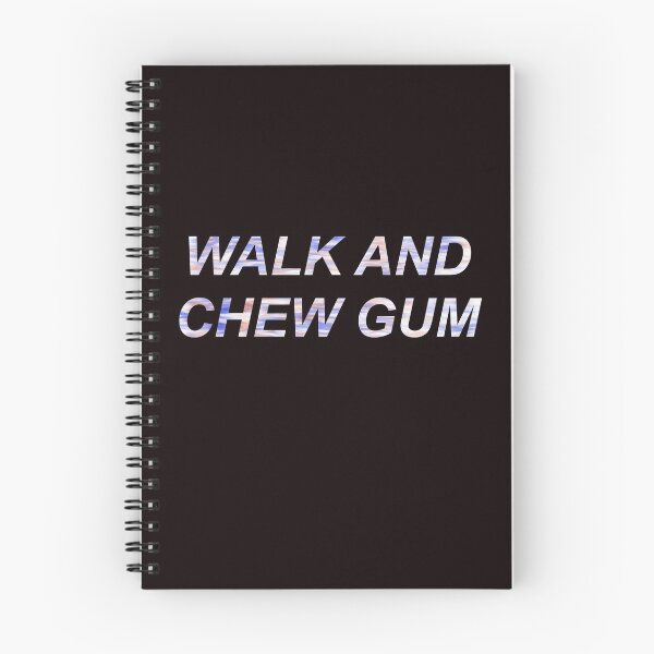 Item preview, Walk and Chew Gum designed and sold by BusyMonkeys.