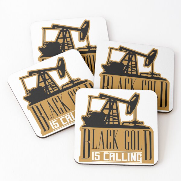 Item preview, Black Gold Is Calling; designed and sold by StickerApe.