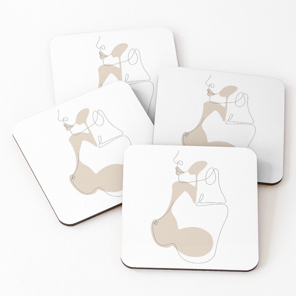Item preview, Coasters (Set of 4) designed and sold by ExplicitDesign.
