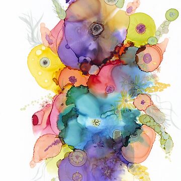 Artwork thumbnail, Rainbow Bouquet by curlyartcloud