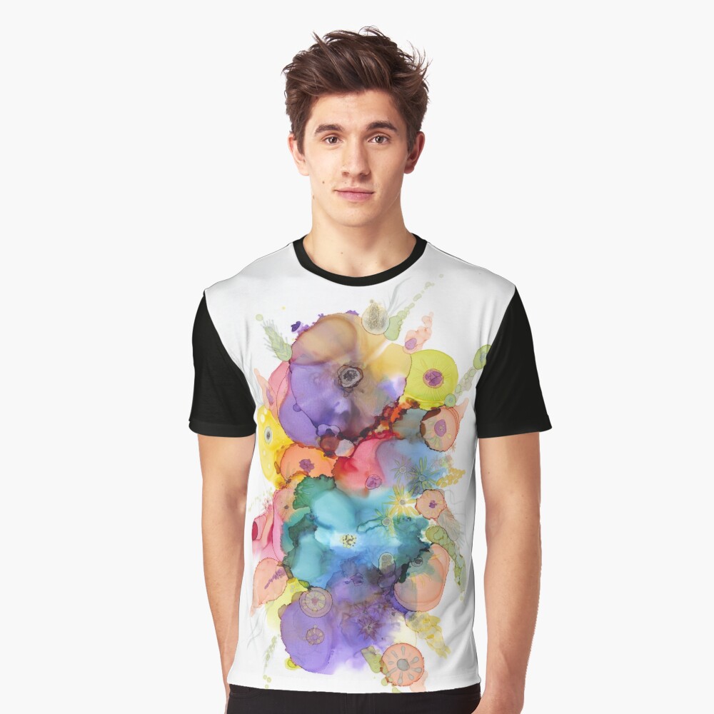 Item preview, Graphic T-Shirt designed and sold by curlyartcloud.