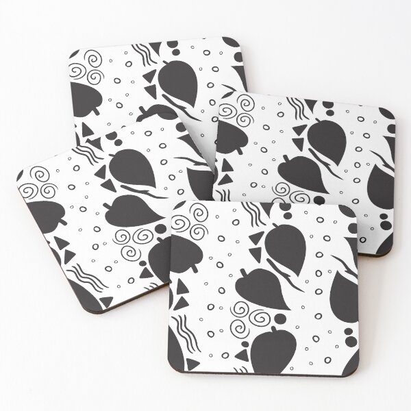 Artikelvorschau, Leaf Doodle Seamless Surface Pattern Design entworfen und verkauft von ZaryaKiqo.