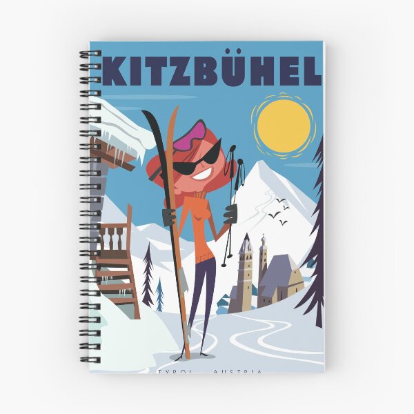 Item preview, Kitzbuhel ski poster designed and sold by GAGodel.