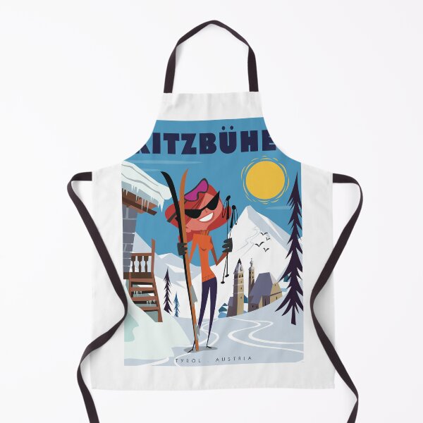 Item preview, Kitzbuhel ski poster designed and sold by GAGodel.