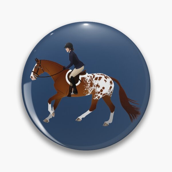 Item preview, Sorrel Appaloosa and Rider - Equine Rampaige designed and sold by equinerampaige.