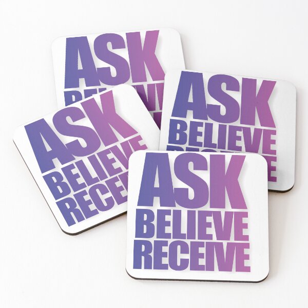 Item preview, ASK BELIEVE RECEIVE designed and sold by tcheff.