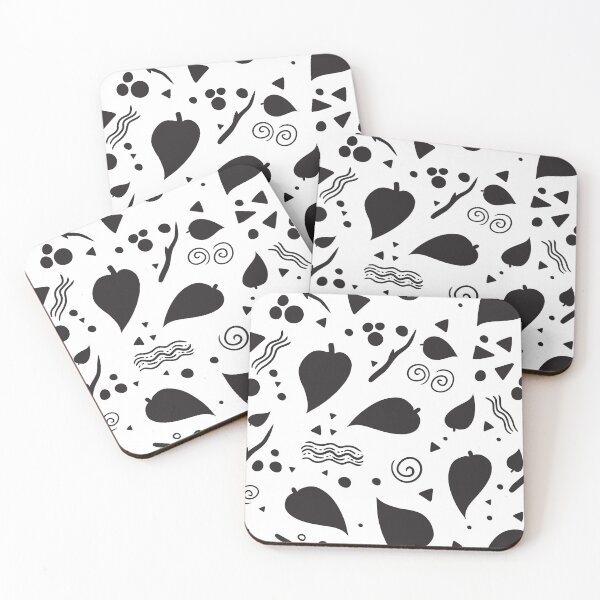 Artikelvorschau, Leaf Doodle Seamless Surface Pattern Design entworfen und verkauft von ZaryaKiqo.