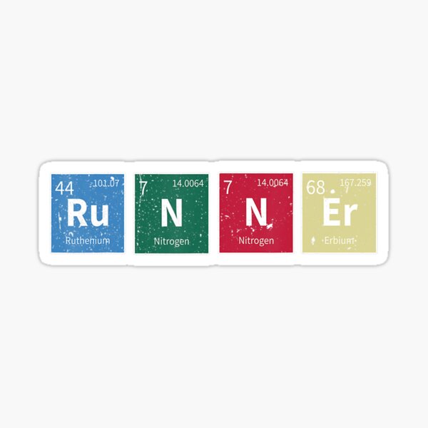 Artikel-Vorschau von RUNNING 365 Lustiges Chemistry Runner Running Geschenk, designt und verkauft von RonaldDaughtry.