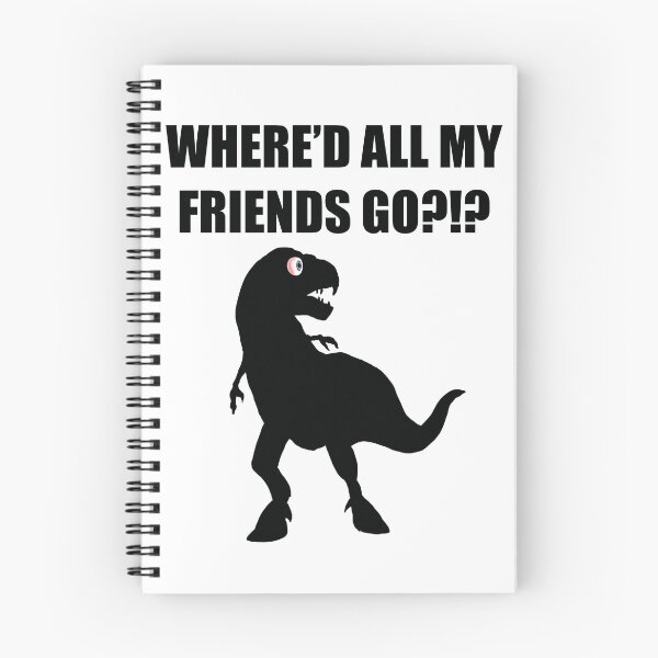 Item preview, Where'd All My Friends Go? designed and sold by BusyMonkeys.