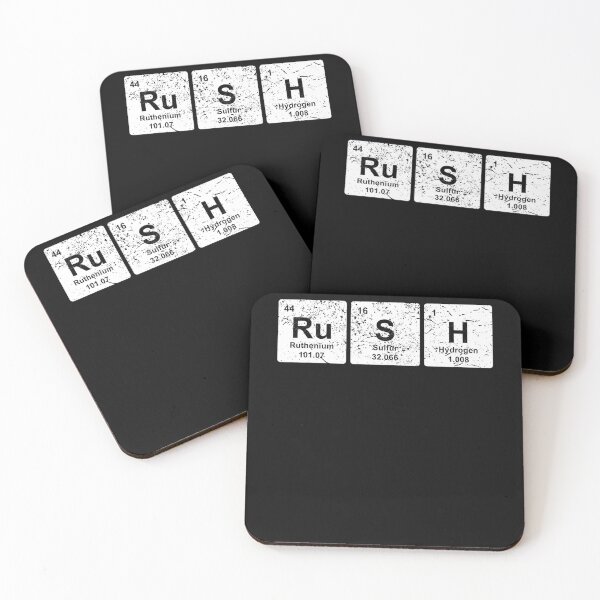Item preview, Rush Funny Periodic Table Elements Gift designed and sold by RonaldDaughtry.