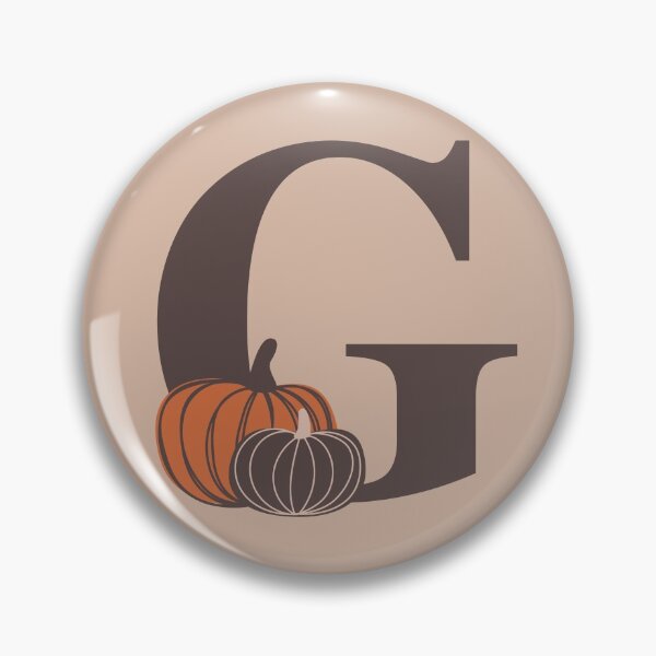 Artikelvorschau, Kürbisse G Name, Initiale, Monogramm entworfen und verkauft von CocoandDaisy.