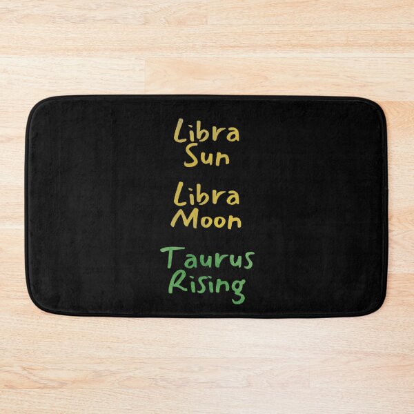 Item preview, Libra Sun Libra Moon Taurus Rising Text designed and sold by leomooncreates.