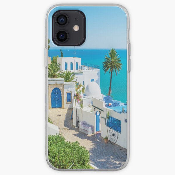 Sidi Bou Said Tunisie Coque souple iPhone