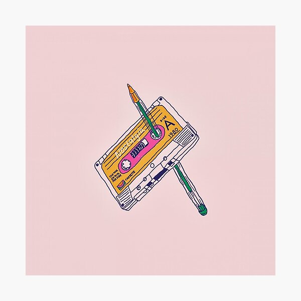 Aperçu de l'œuvre rembobiner la cassette avec un stylo créée et vendue par AnthonyVdV.