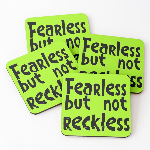 Item preview, Fearless but not reckless designed and sold by chrisbats.