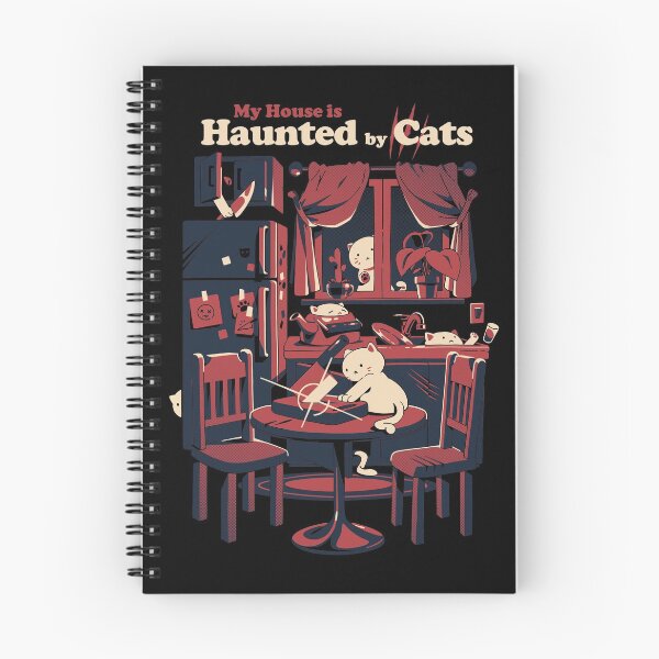 Item preview, Haunted by cats designed and sold by Ilustrata®.