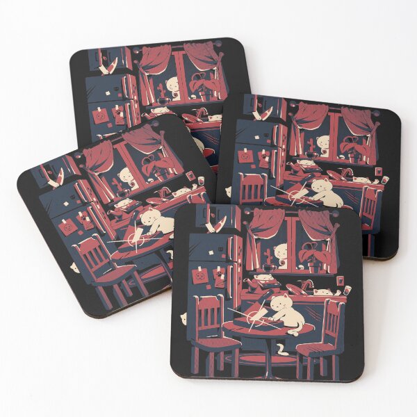 Item preview, Haunted by cats designed and sold by Ilustrata®.