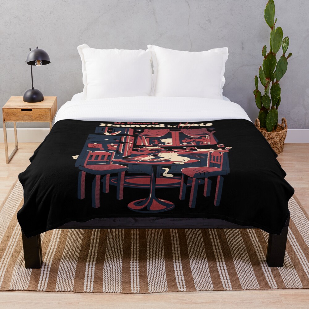 Item preview, Throw Blanket designed and sold by ilustrata.