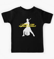 Rey - I Think I Can Handle Myself - Large Design Kids Tee