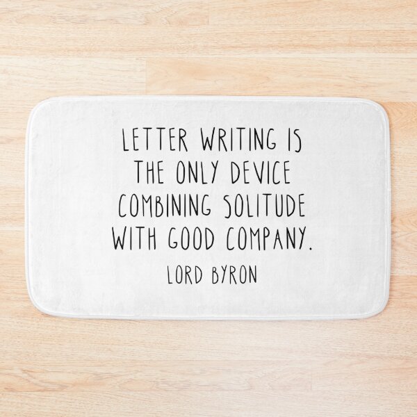 Item preview, Quote for Snail Mail Lovers and Penpals designed and sold by TimorousEclectc.