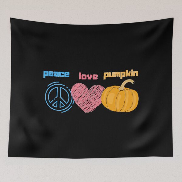 Item preview, peace love pumpkin designed and sold by Diamaber.