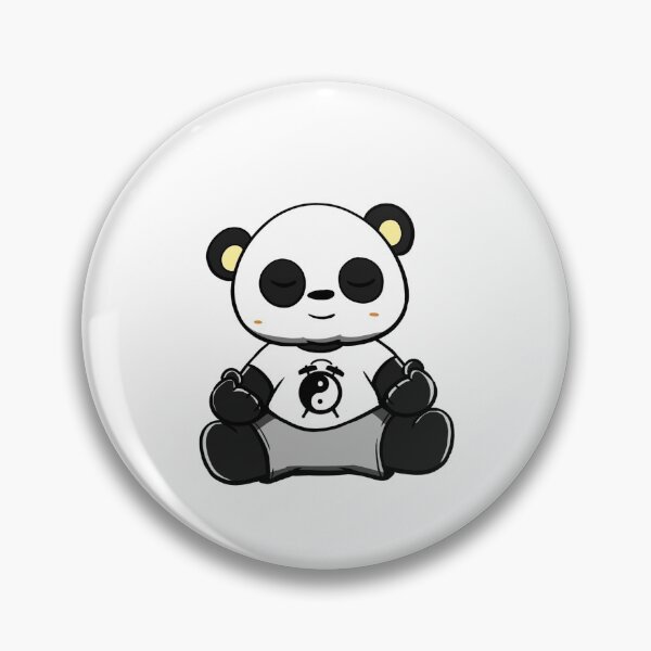Item preview, Meditating Panda designed and sold by MisterGooseShop.