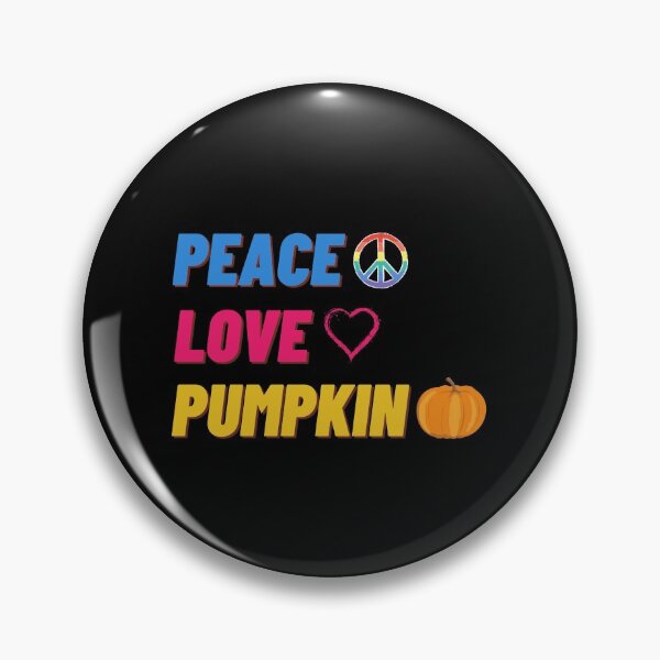 Item preview, Peace Love Pumpkin designed and sold by vibrantyy.