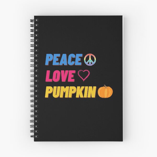 Item preview, Peace Love Pumpkin designed and sold by vibrantyy.