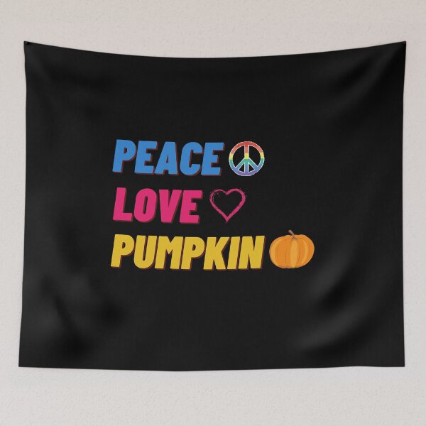 Item preview, Peace Love Pumpkin designed and sold by vibrantyy.
