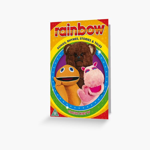 LAST FEW Rainbow TV Series Bungle Bear Oh Silly Embroidered Patch