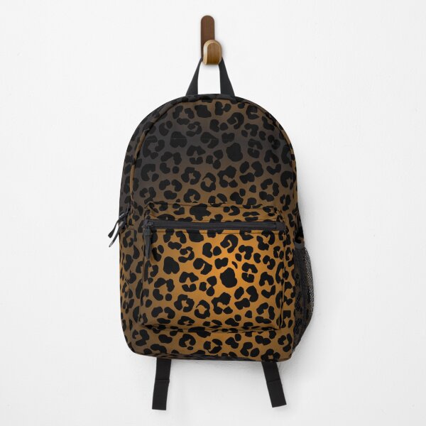 Item preview, Leopard Skin Orange Black Fading Ombre designed and sold by HotHibiscus.