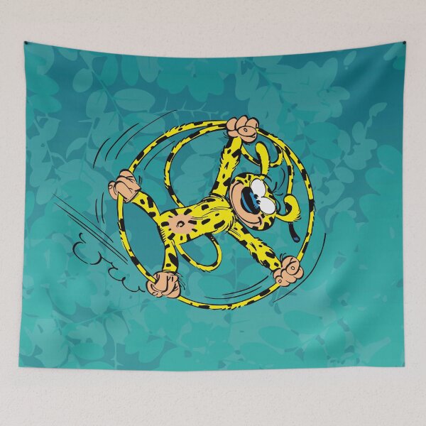 Item preview, Marsupilami rolling in tail - Aqua design designed and sold by Hubashop.
