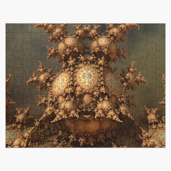 Decoratively Dotted Jigsaw Puzzle