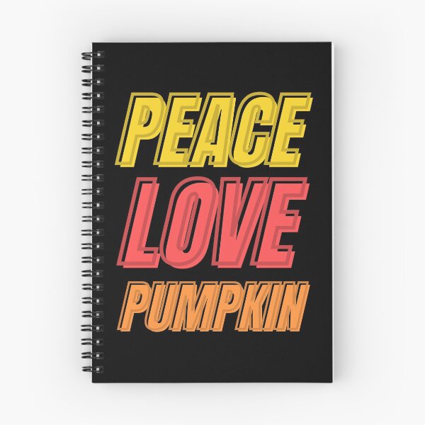 Item preview, Peace Love Pumpkin designed and sold by vibrantyy.